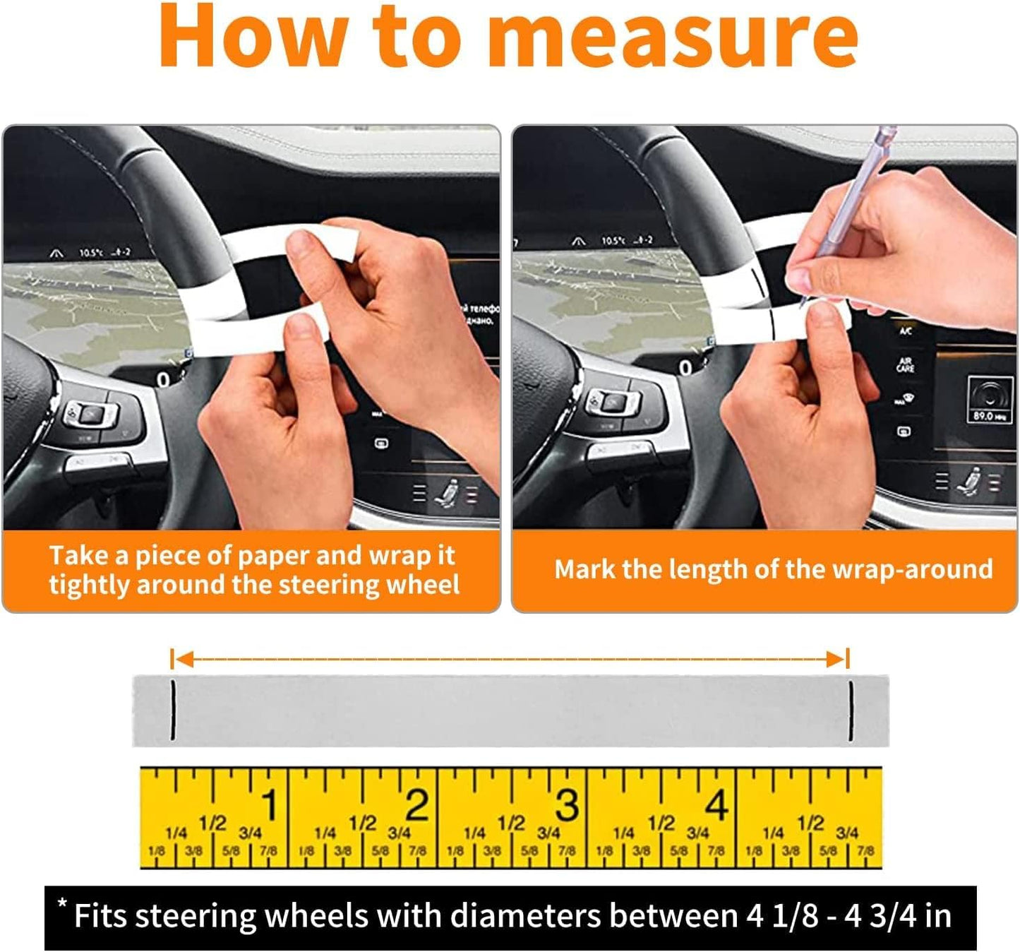 Car Steering Wheel Desk | Car Tray Table for Eating & Storing Laptop, Travel Car Accessories Fits Most Vehicles Steering Wheels