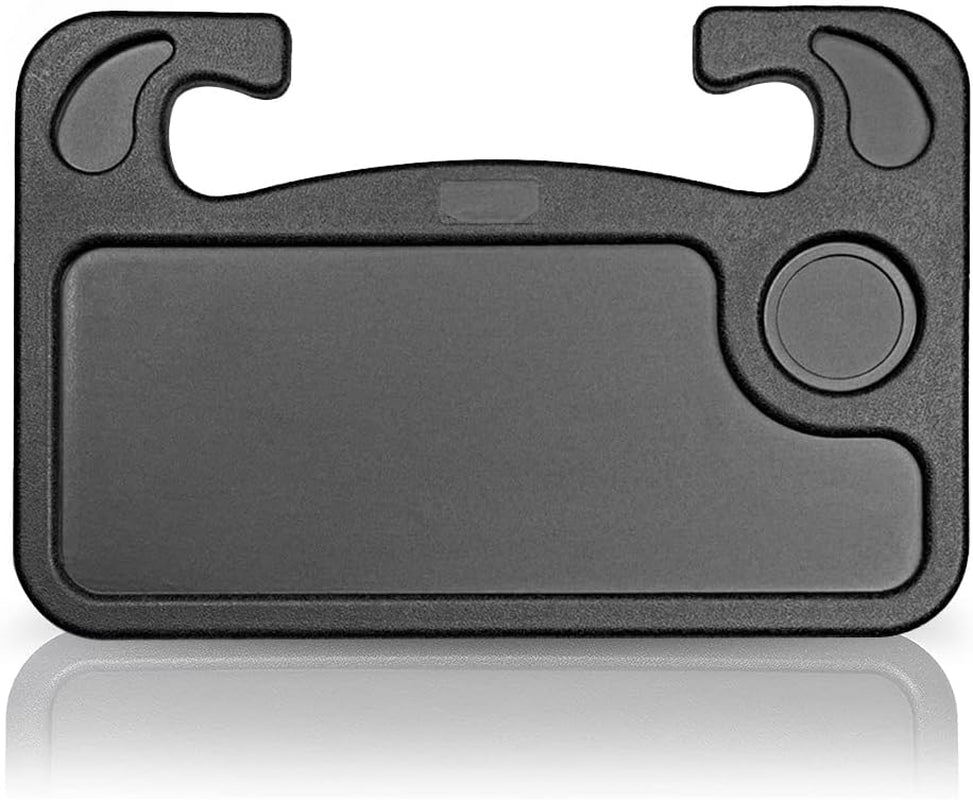 Car Steering Wheel Desk | Car Tray Table for Eating & Storing Laptop, Travel Car Accessories Fits Most Vehicles Steering Wheels