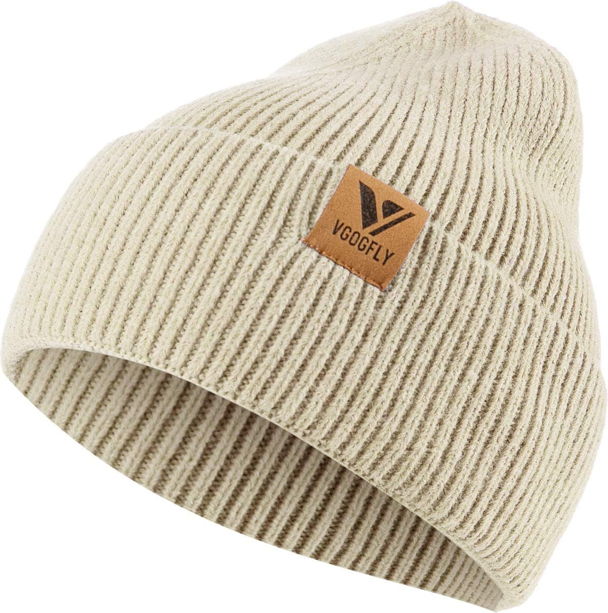 Women's Winter Slouchy Beanie - Soft Knitted Ski Hat for Unisex